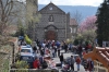 Devant l'église