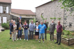 Dans le parc de la mairie