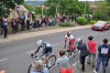 Deux coureurs en tête