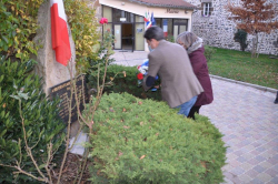 Dépot de la gerbe