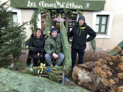 Vente de sapins de Noël