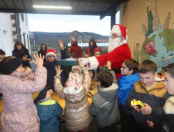 Distribution des cadeaux